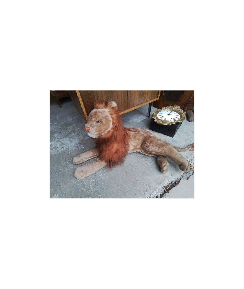 PELUCHE LION COUCHÉ 