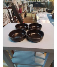LOT DE 4 PLAT ROND 