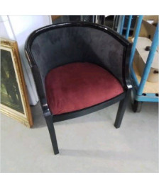 FAUTEUIL NOIR ROUGE
