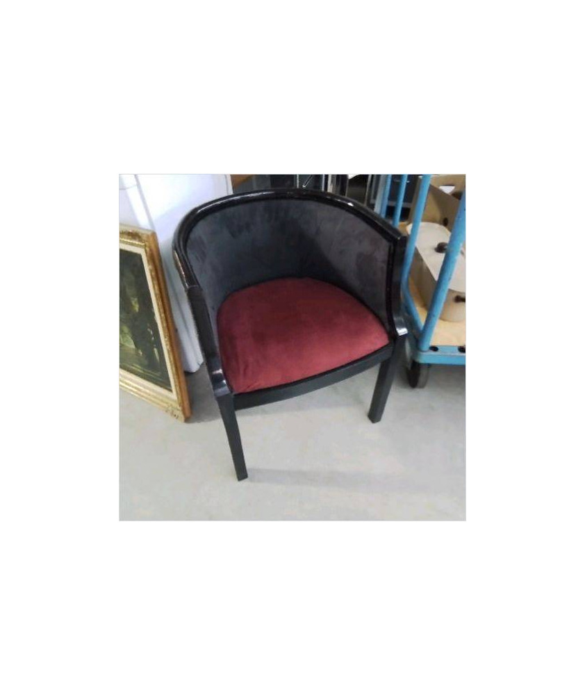 FAUTEUIL NOIR ROUGE