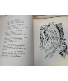 BAUDELAIRE LES FLEURS DU MAL 1949 BURINS DE PAUL LEMAGNY