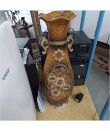 VASE HAUT ORANGE