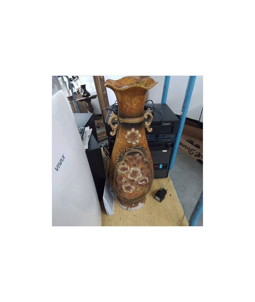 VASE HAUT ORANGE
