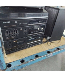 COMBINÉ PLATINE PHILIPS + ENCEINTES