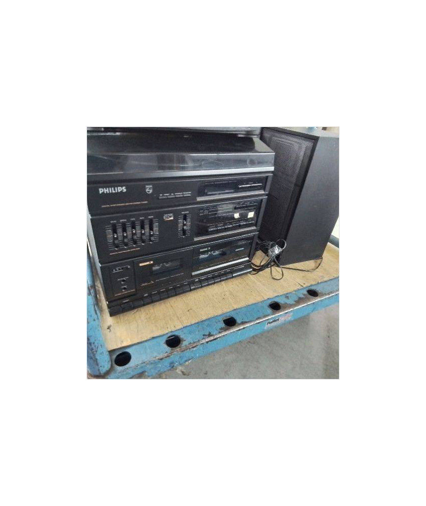COMBINÉ PLATINE PHILIPS + ENCEINTES