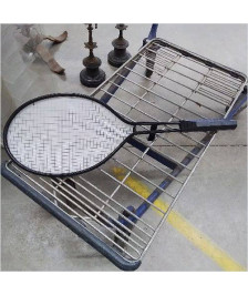 APPLIQUE RAQUETTE DE TENNIS DESIGN