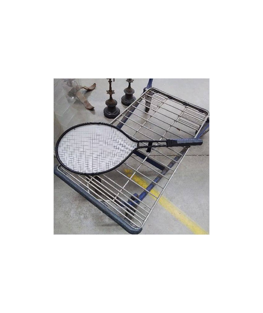 APPLIQUE RAQUETTE DE TENNIS DESIGN