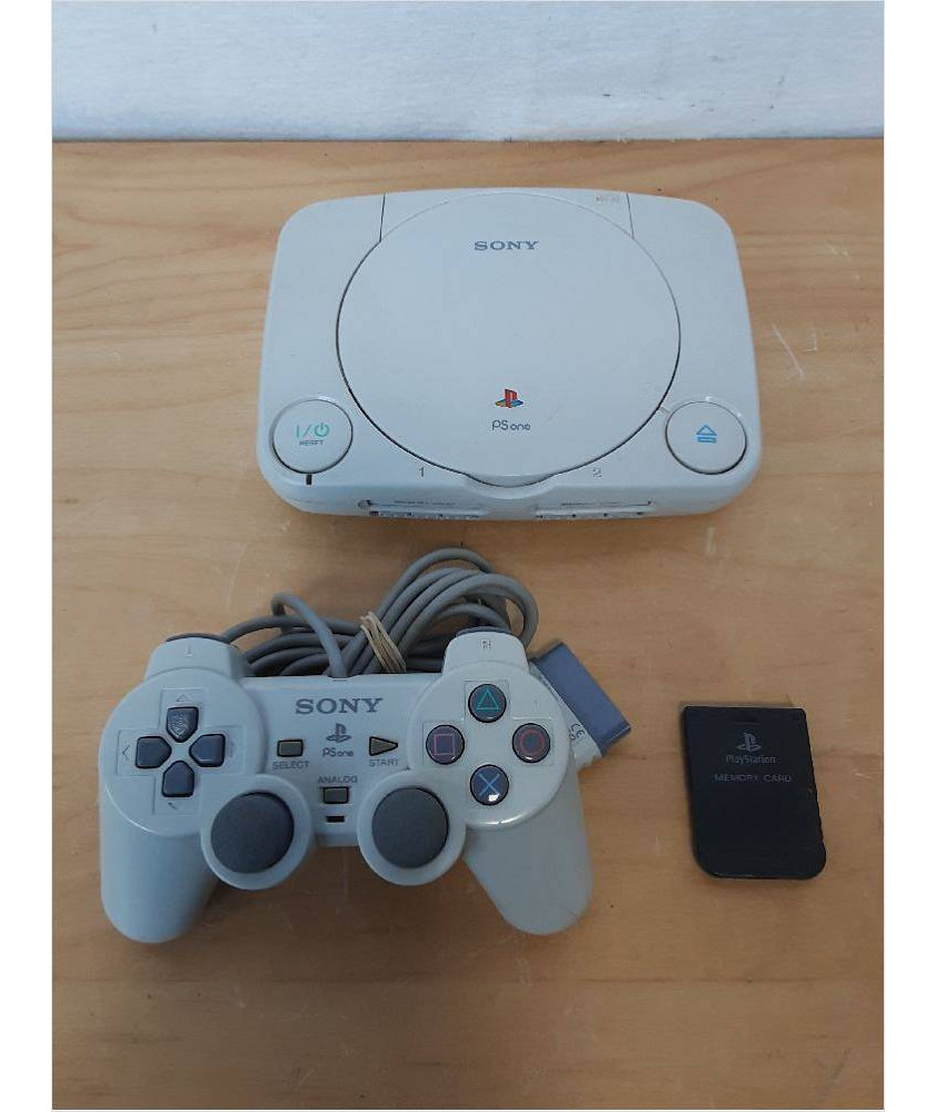 CONSOLE PS PLAYSTATION ONE + MANETTE / CARTE MEMOIRE CONSOLE PS PLAYSTATION ONE + MANETTE / CARTE MEMOIRE