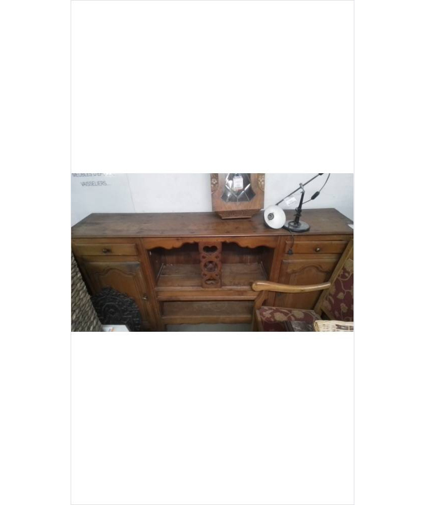 BAHUT BAS ANCIEN PORTES ET NICHE BAHUT BAS ANCIEN PORTES ET NICHE