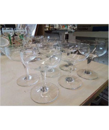 LOT DE 6 COUPES A CHAMAPGNE