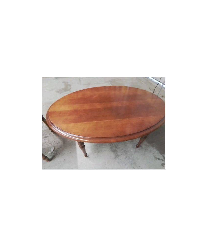 TABLE BASSE OVALE 