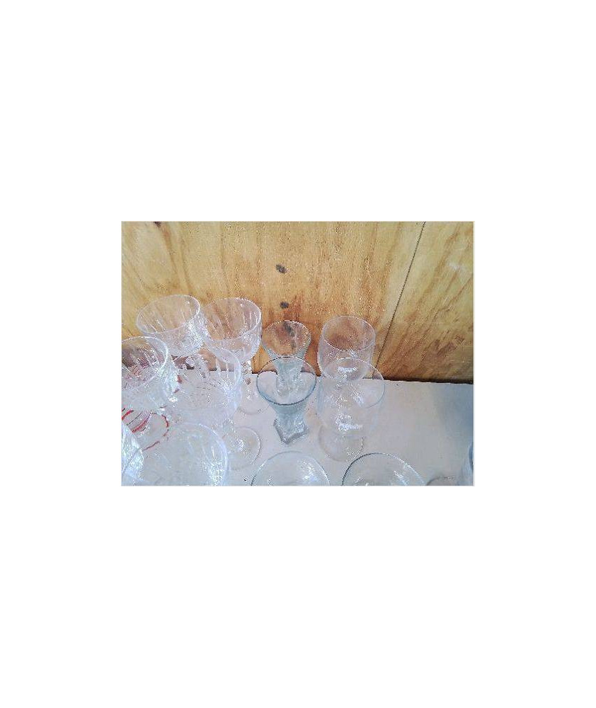 LOT DE DEUX VERRES 