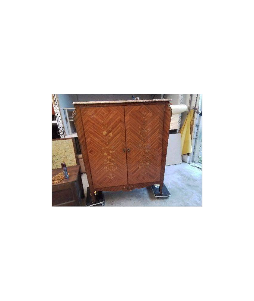 PETITE ARMOIRE MARQUETÉE 