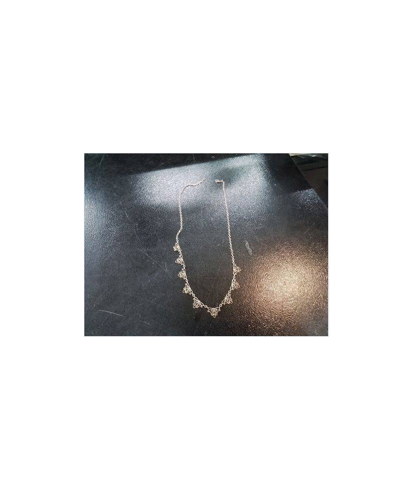 COLLIER DRAPERIE EN VERMEIL