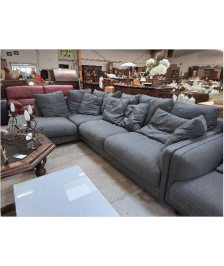 GRAND CANAPE D’ANGLE 4/5 PLACES LENITA REF: AL2924184008264-HH