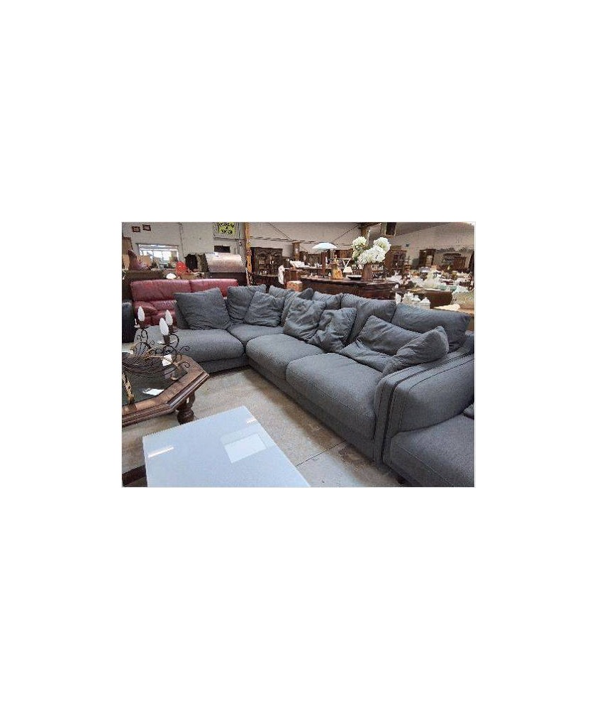 GRAND CANAPE D’ANGLE 4/5 PLACES LENITA REF: AL2924184008264-HH