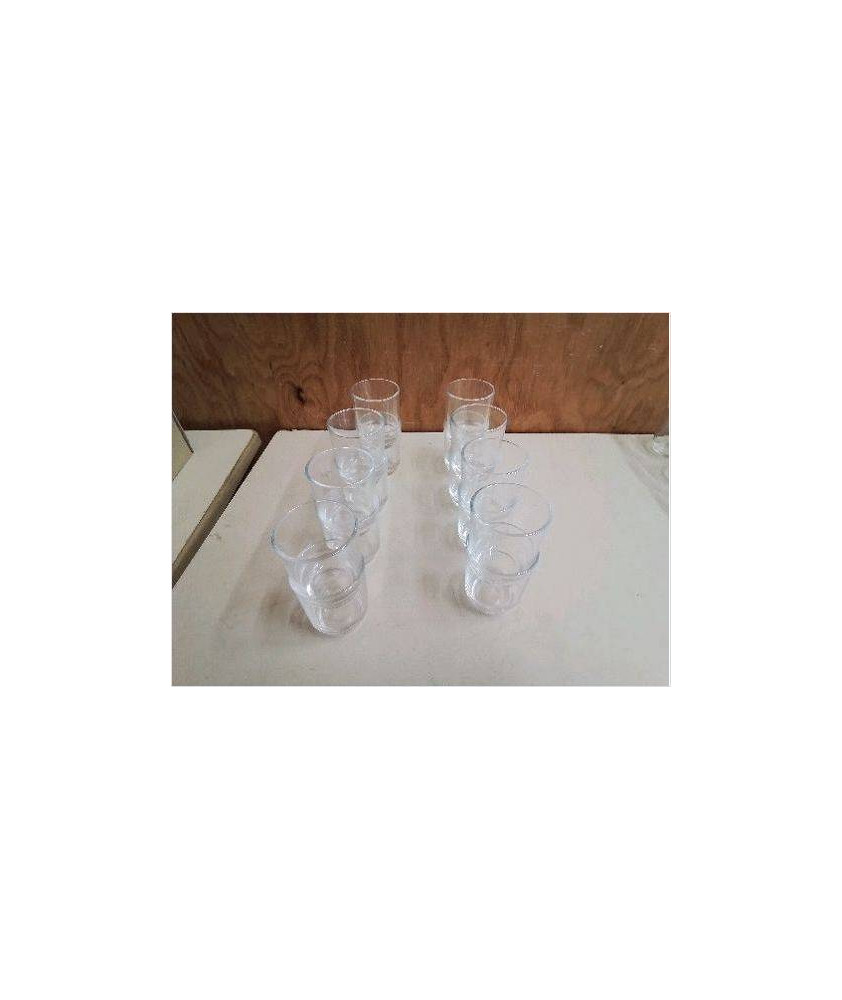 LOT DE 8 VERRES 