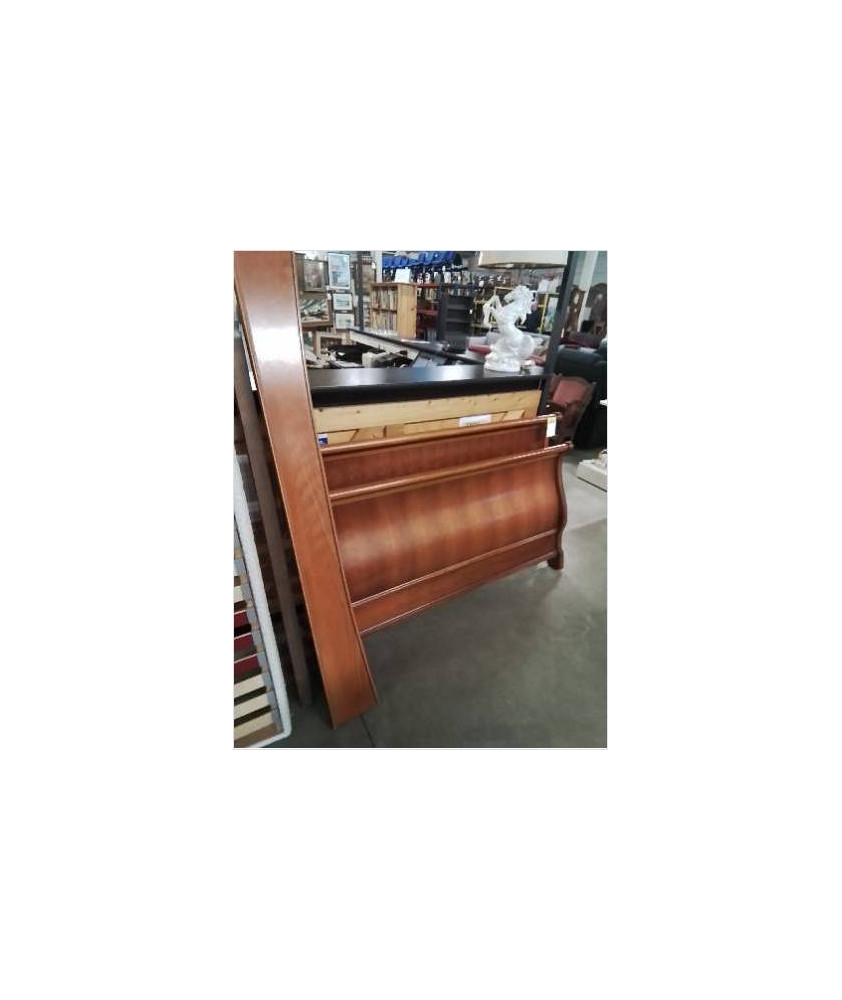 LIT BOIS CLAIR STYLE LOUIS PHILIPPE 140X190