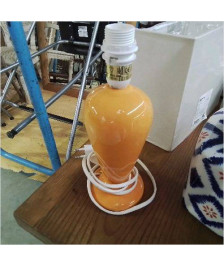 PIED DE LAMPE ORANGE