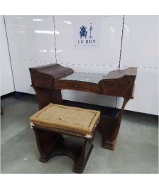 COIFFEUSE ART DECO + TABOURET