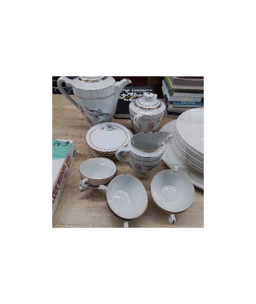 SERVICE A CAFÉ PORCELAINE VIERZON
