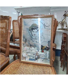MIROIR DECOR FEMME