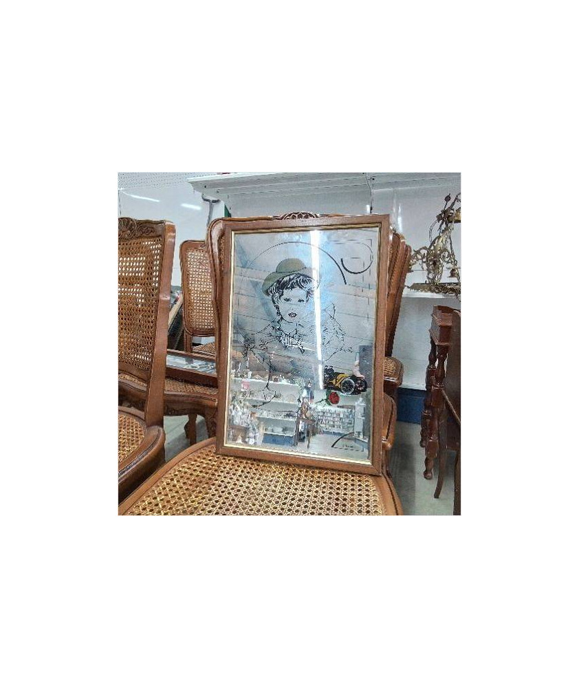 MIROIR DECOR FEMME