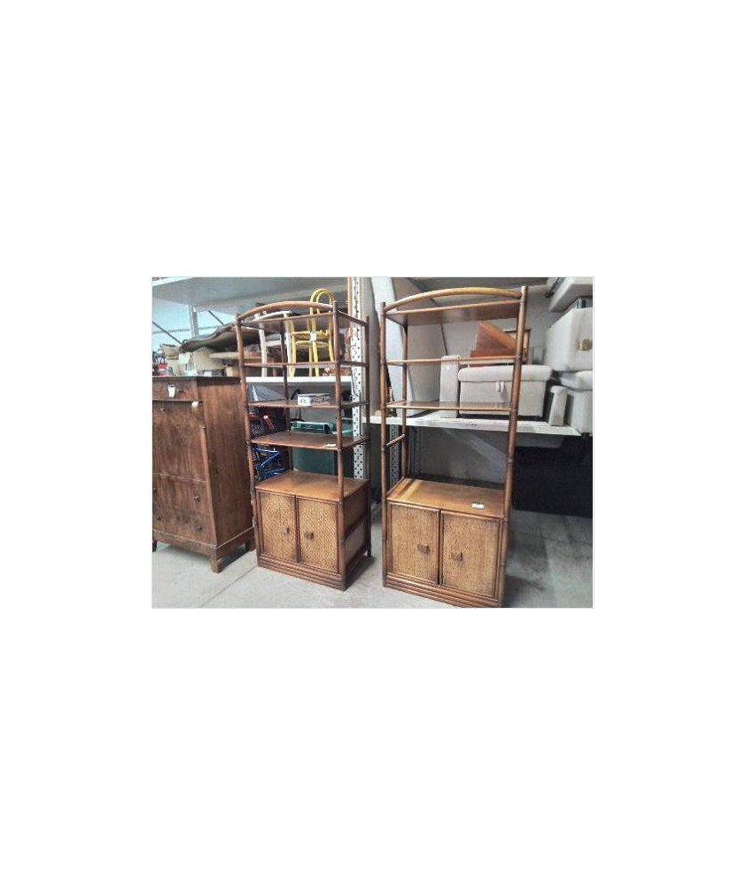 ETAGERE STYLE INDOCHINE ANNEE 80 ROCHE BOBOIS