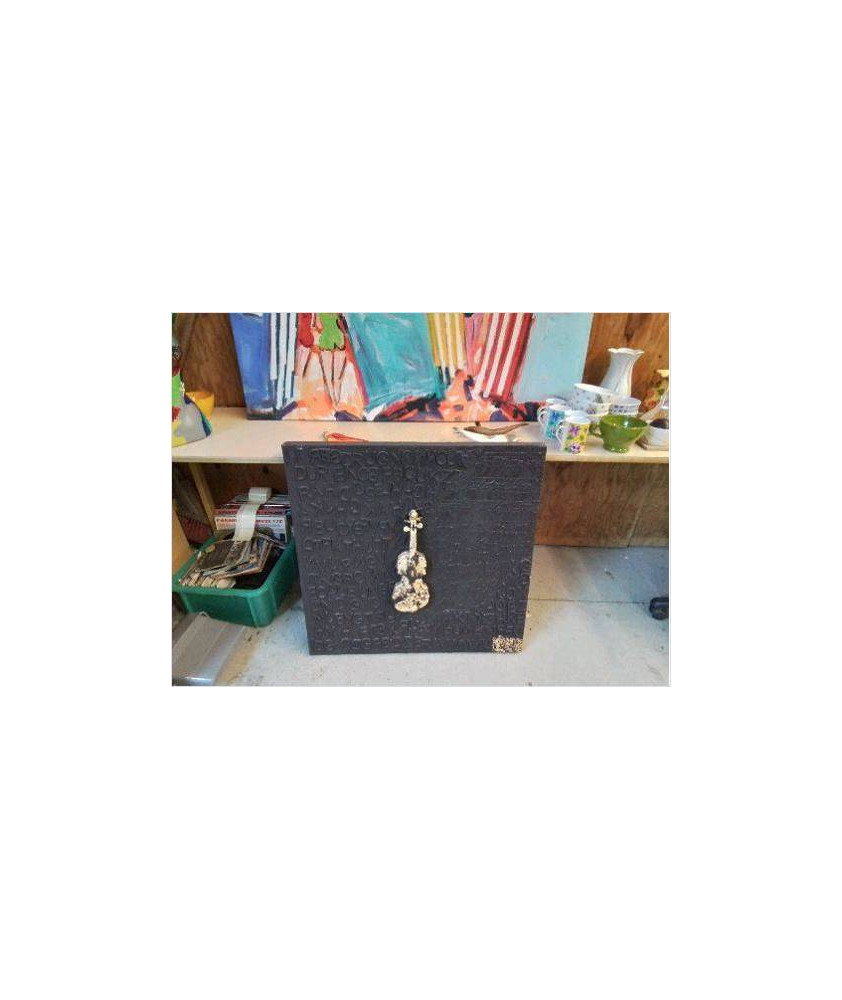 TABLEAU VIOLON RELIEF 