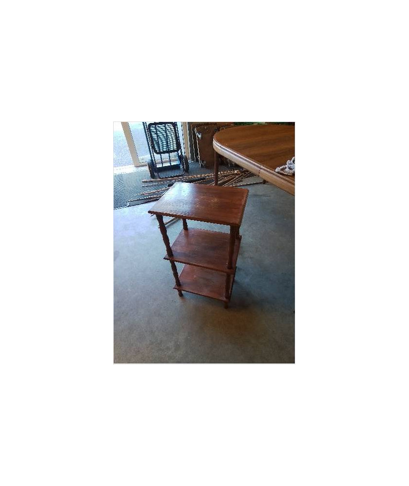 CONSOLE A COLONNES 3 TABLETTES 
