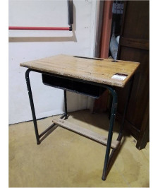 BUREAU D\'ECOLE METAL ET BOIS 