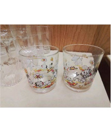 LOT DE 2 VERRES DALMATIENS 