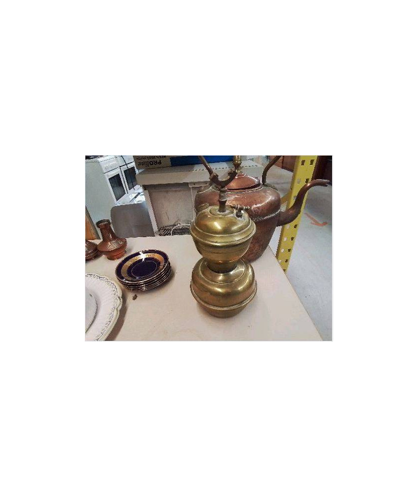 LAMPE ANCIENNE EN LAITON 