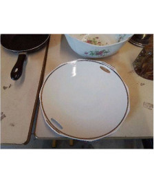 PLAT BORDURE ARGENTÉ 