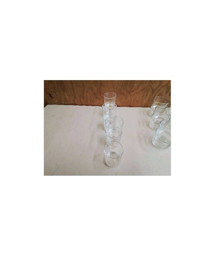 LOT DE VERRE 