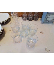 ENSEMBLE VERRE À WHISKY ET SHOT 