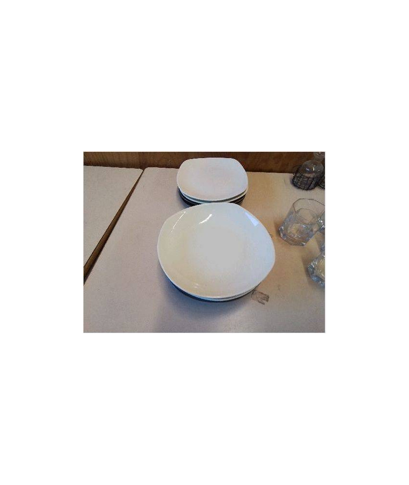 LOT DE 3+1 ASSIETTES À DESSERT 