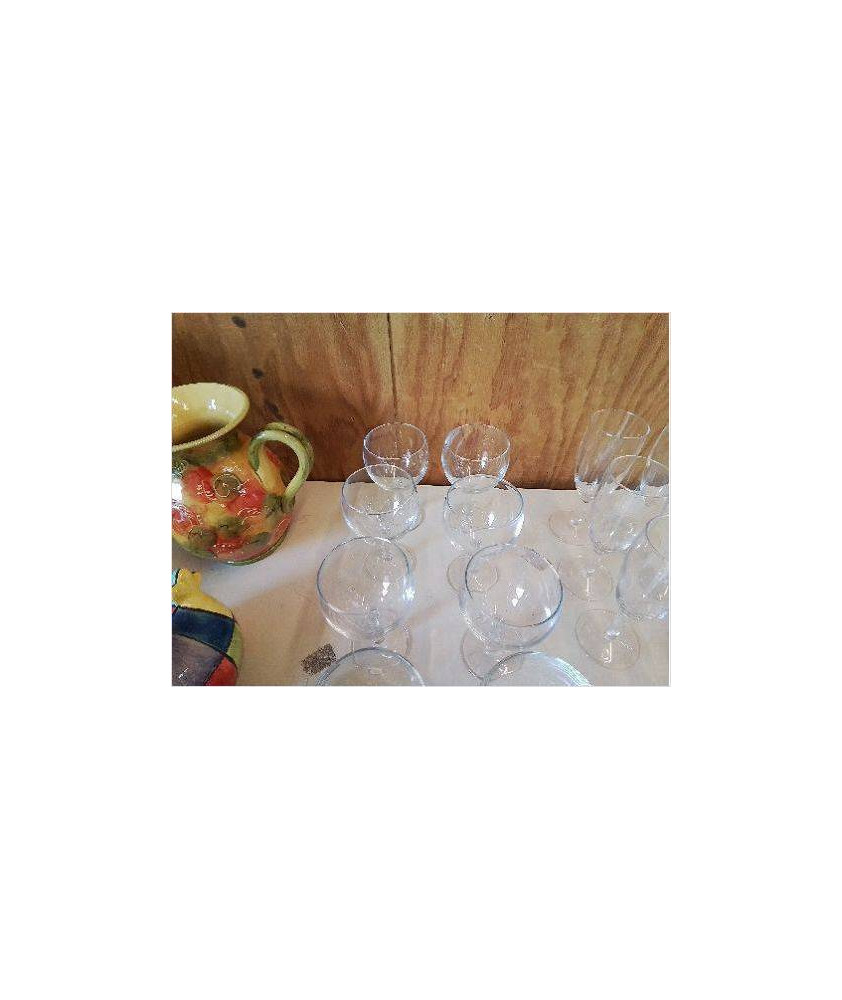 LOT DE 6 VERRES BALLON 
