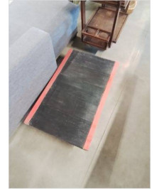TABLE BASSE PALETTE SNCF MÉTAL ET BOIS