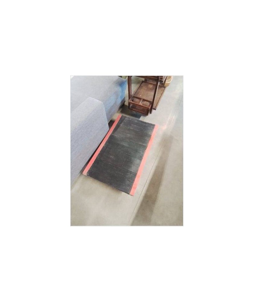 TABLE BASSE PALETTE SNCF MÉTAL ET BOIS