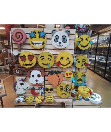 EMOJIS 30CM MÉTALLIQUE 