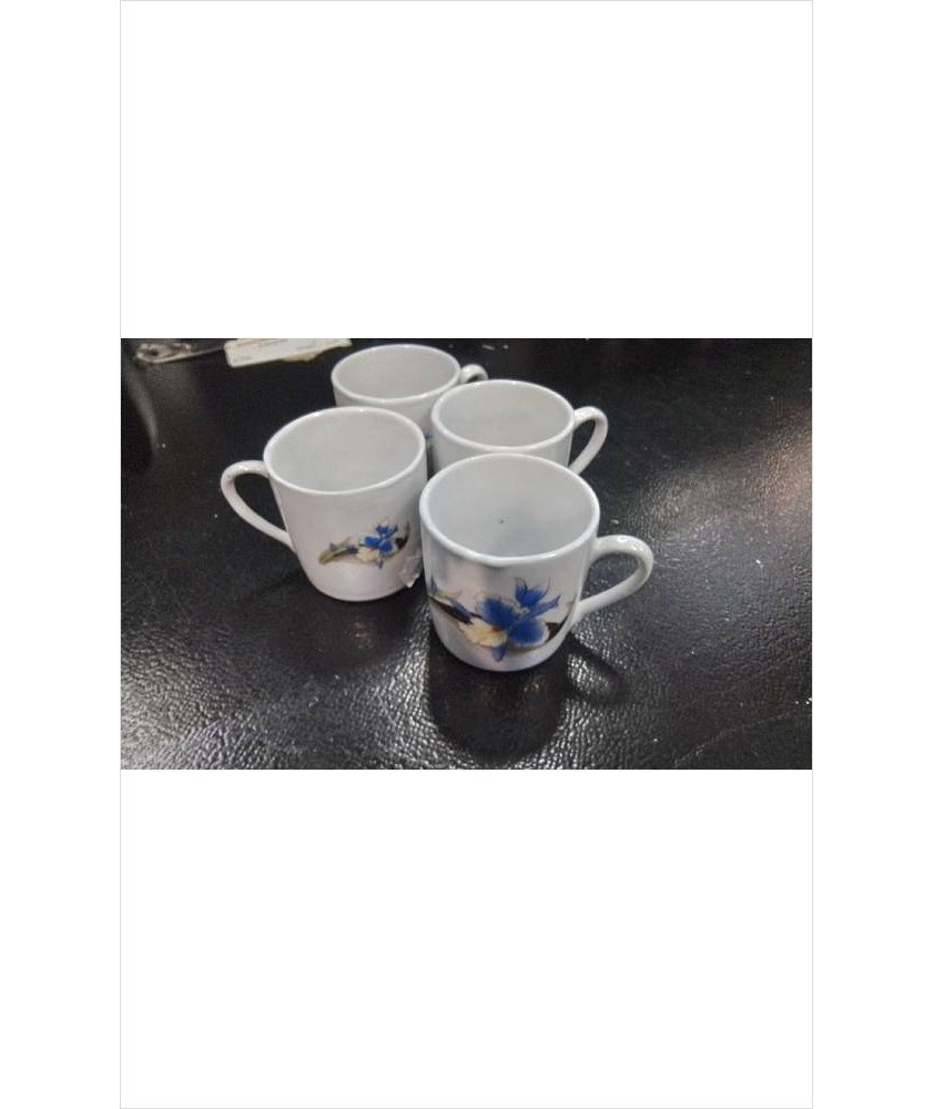 TASSE A CAFE FLEURS BLEUES LE LOT