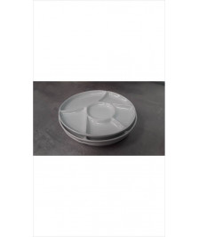 ASSIETTES À FONDUE X3 