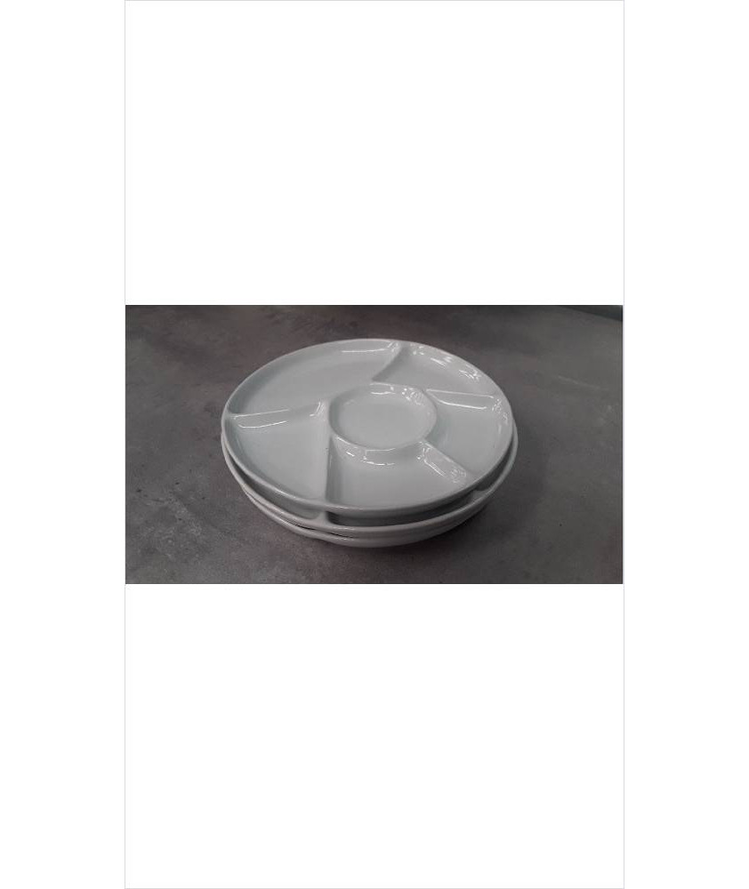 ASSIETTES À FONDUE X3 