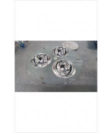 PLAT ROND 3 COMPARTIMENTS 