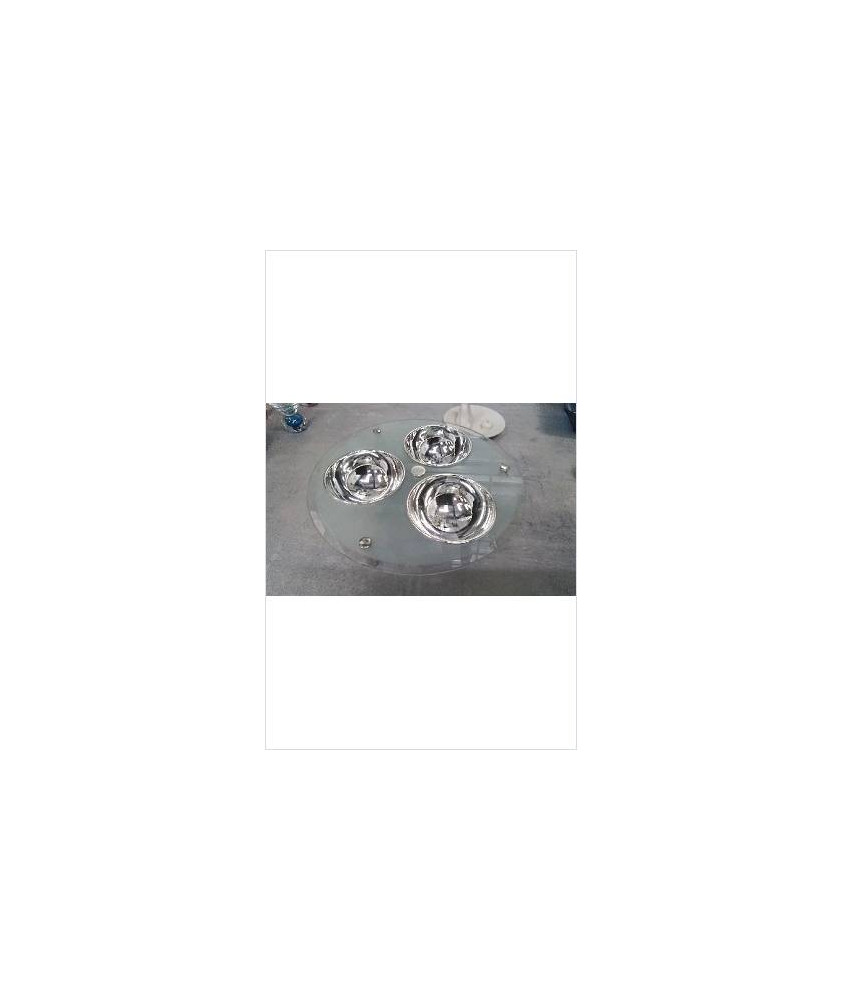 PLAT ROND 3 COMPARTIMENTS 
