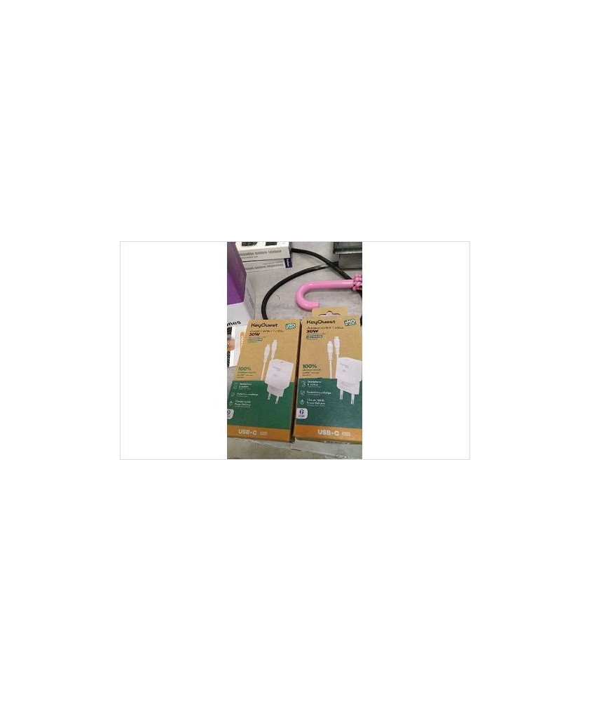 CHARGEUR + CABLE TYPE C