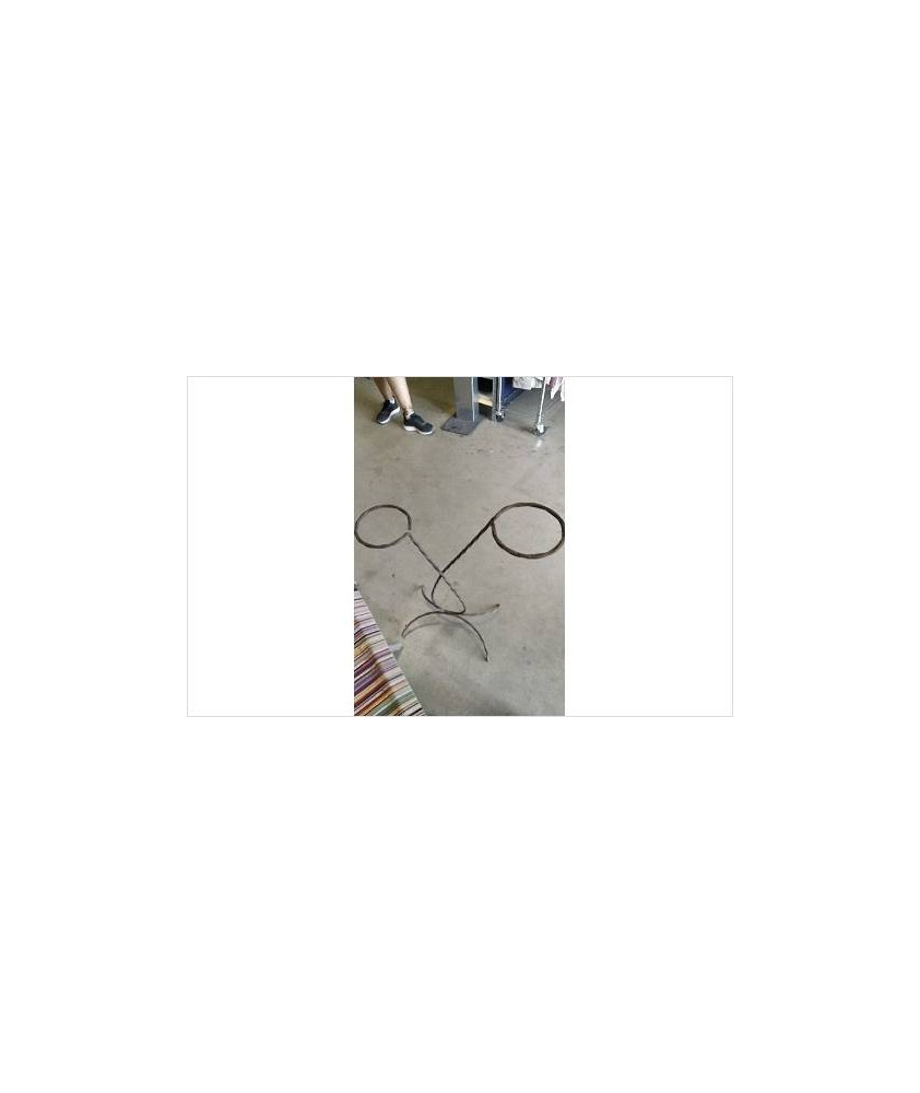PORTE POT METAL 