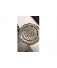 ASSIETTE DECO ETAIN