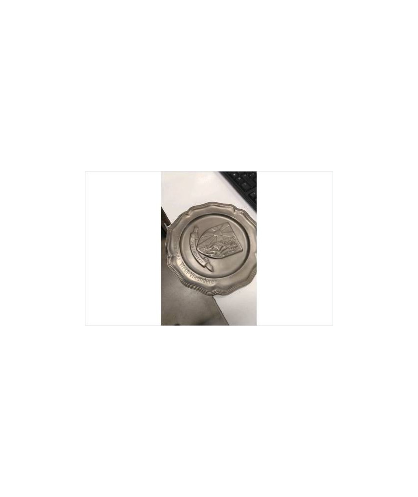 ASSIETTE DECO ETAIN